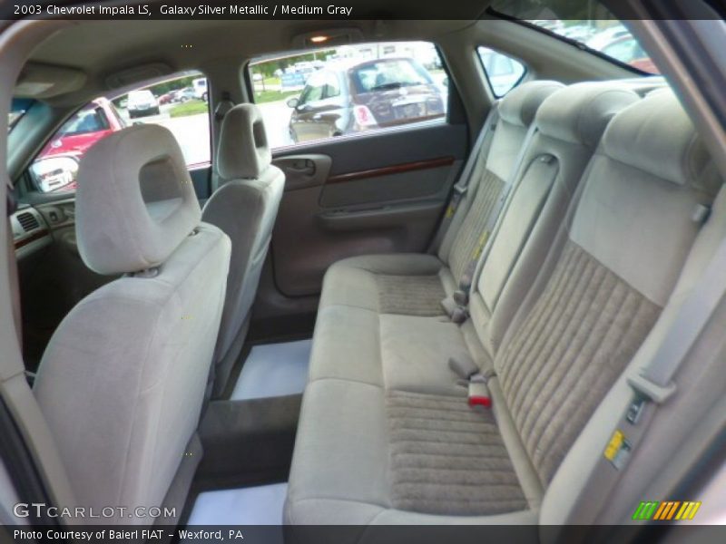 Galaxy Silver Metallic / Medium Gray 2003 Chevrolet Impala LS