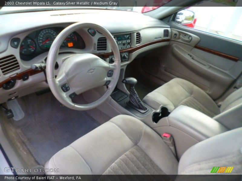 Galaxy Silver Metallic / Medium Gray 2003 Chevrolet Impala LS
