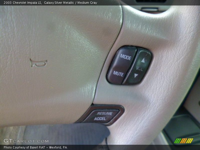 Galaxy Silver Metallic / Medium Gray 2003 Chevrolet Impala LS