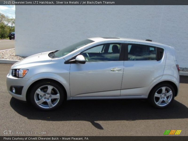  2015 Sonic LTZ Hatchback Silver Ice Metallic