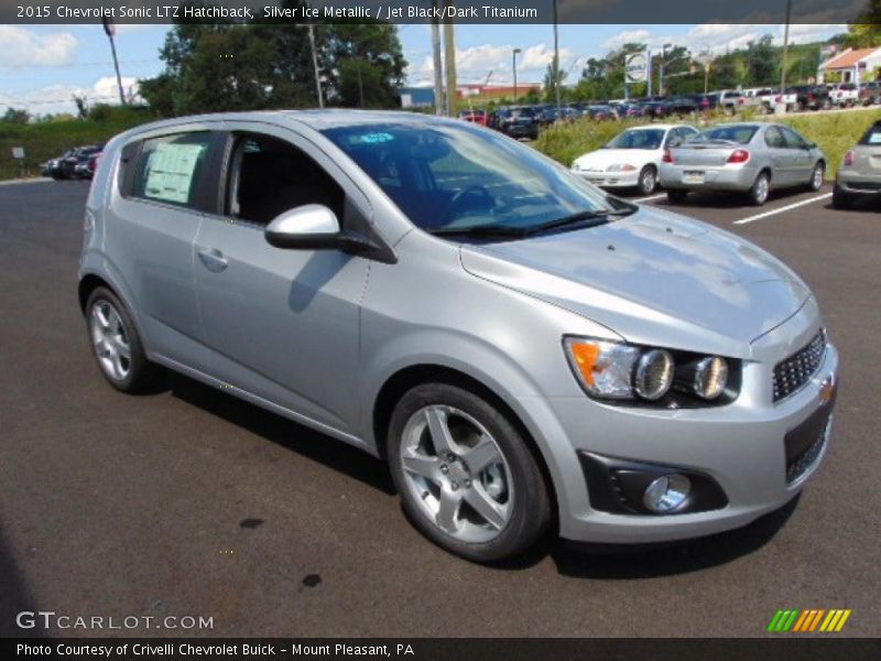 Front 3/4 View of 2015 Sonic LTZ Hatchback