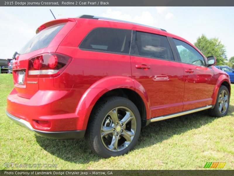 Redline 2 Coat Pearl / Black 2015 Dodge Journey Crossroad
