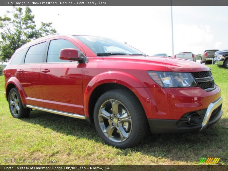 Redline 2 Coat Pearl / Black 2015 Dodge Journey Crossroad