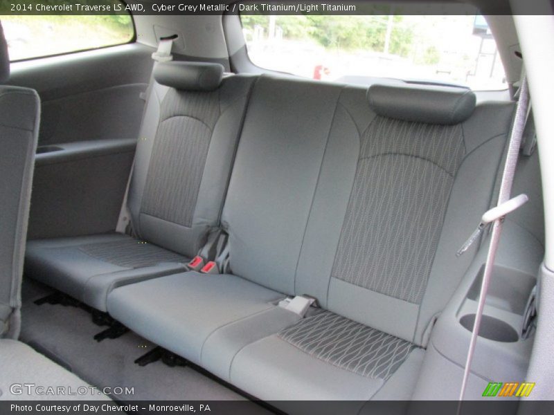 Cyber Grey Metallic / Dark Titanium/Light Titanium 2014 Chevrolet Traverse LS AWD