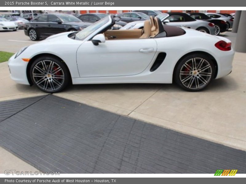  2015 Boxster S Carrara White Metallic