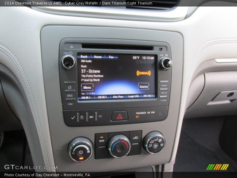 Cyber Grey Metallic / Dark Titanium/Light Titanium 2014 Chevrolet Traverse LS AWD