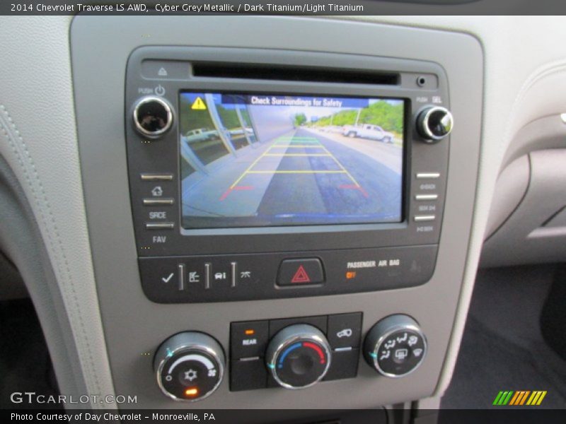 Cyber Grey Metallic / Dark Titanium/Light Titanium 2014 Chevrolet Traverse LS AWD