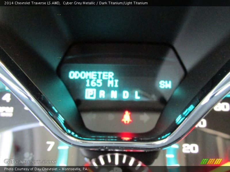 Cyber Grey Metallic / Dark Titanium/Light Titanium 2014 Chevrolet Traverse LS AWD