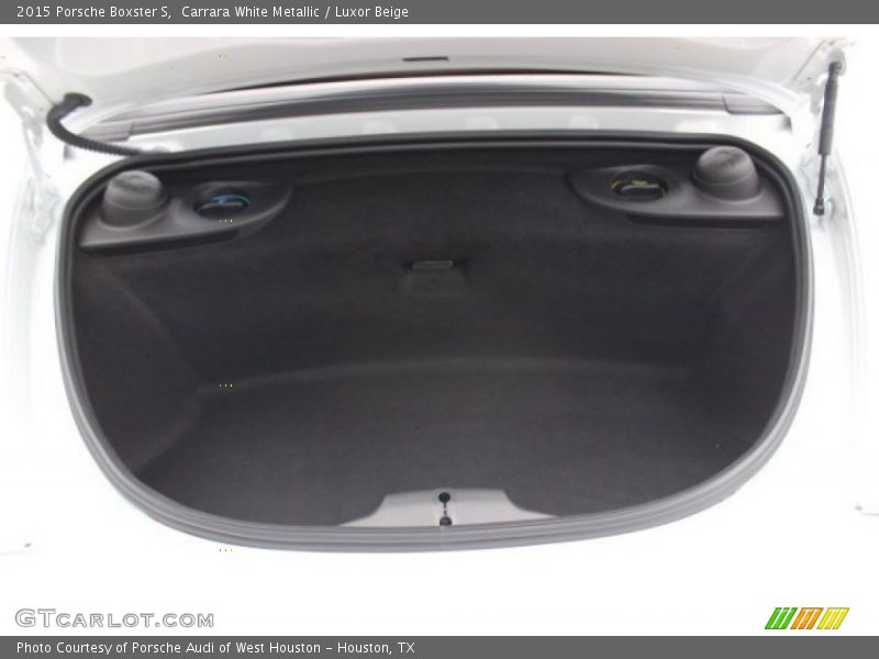  2015 Boxster S Trunk