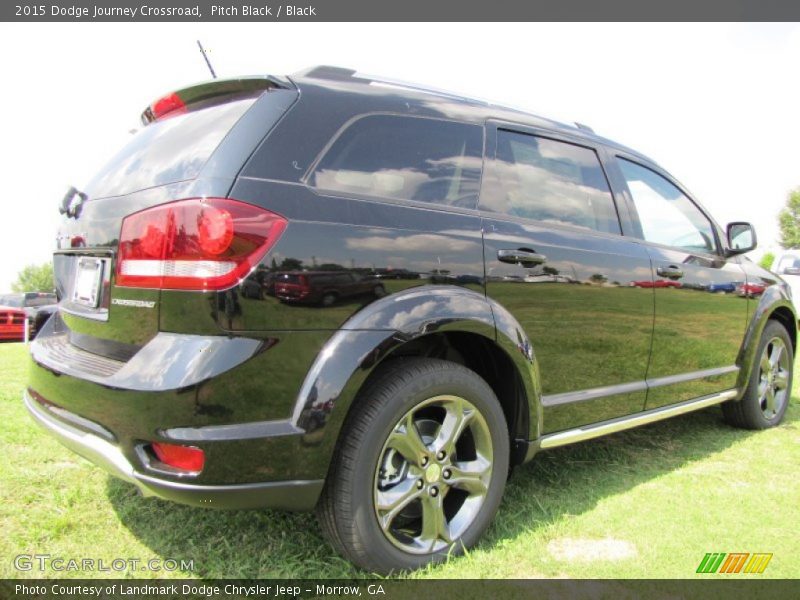 Pitch Black / Black 2015 Dodge Journey Crossroad