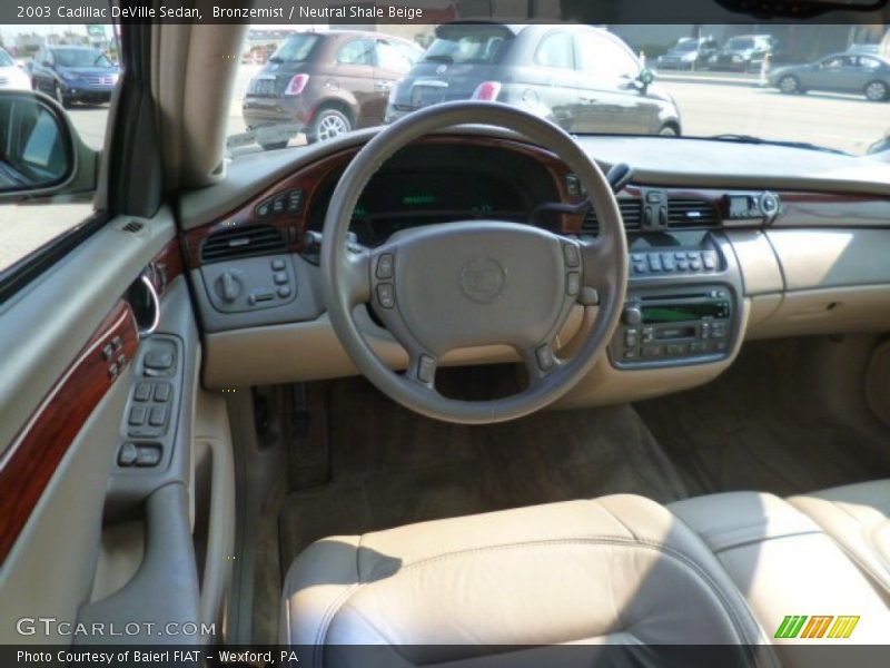 Bronzemist / Neutral Shale Beige 2003 Cadillac DeVille Sedan