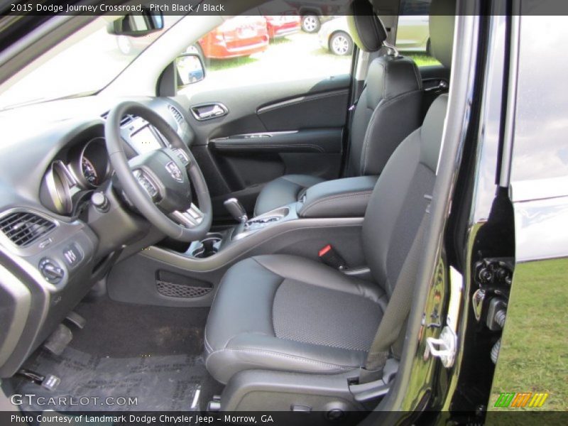 Pitch Black / Black 2015 Dodge Journey Crossroad