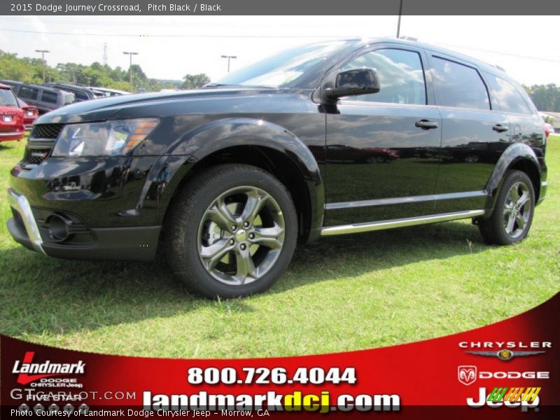 Pitch Black / Black 2015 Dodge Journey Crossroad