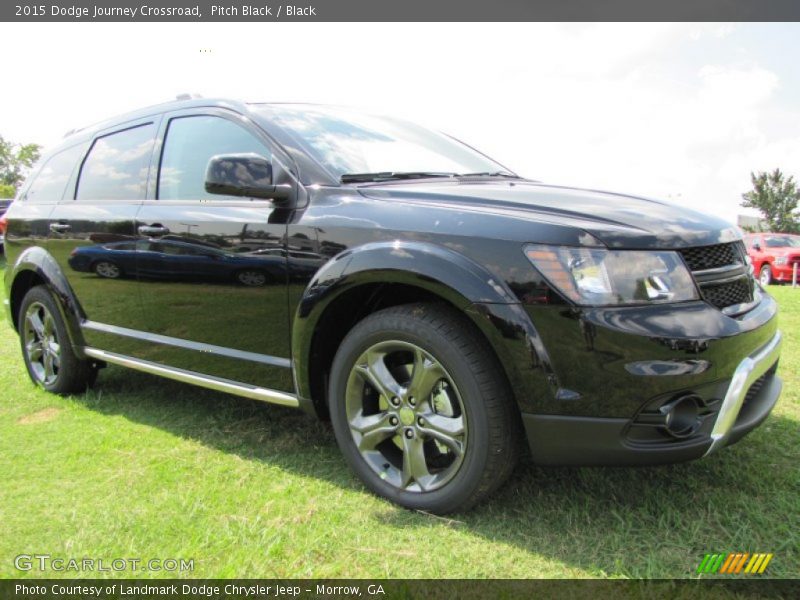 Pitch Black / Black 2015 Dodge Journey Crossroad
