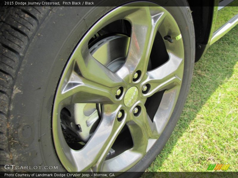 Pitch Black / Black 2015 Dodge Journey Crossroad