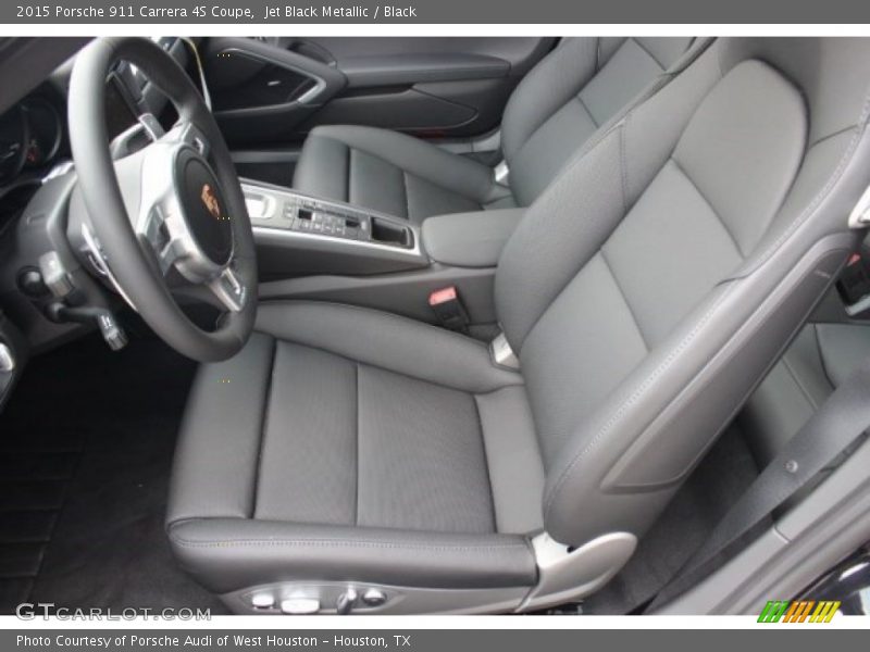 Front Seat of 2015 911 Carrera 4S Coupe
