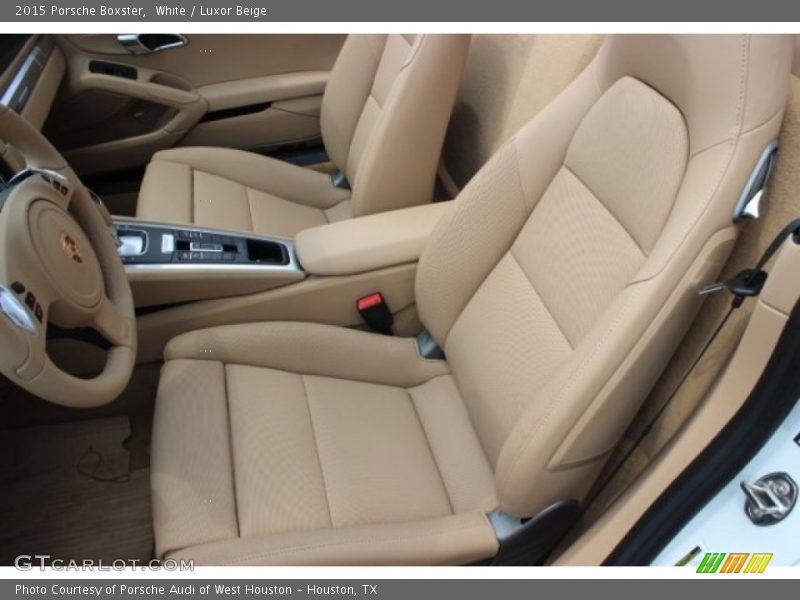 Front Seat of 2015 Boxster 