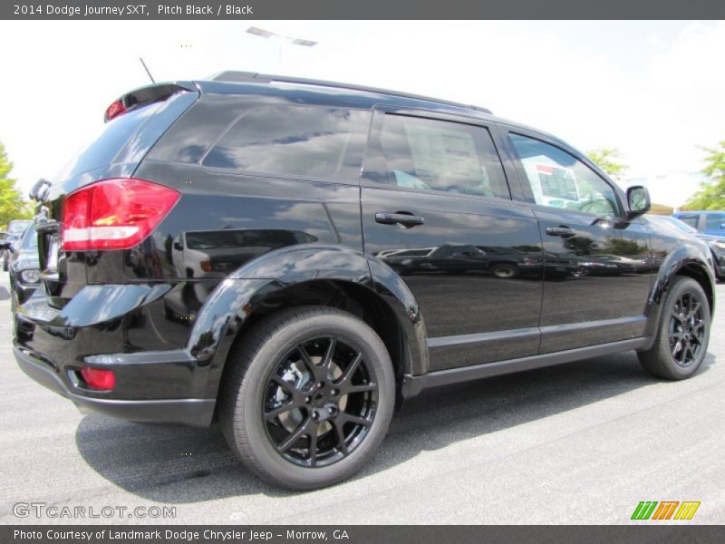 Pitch Black / Black 2014 Dodge Journey SXT