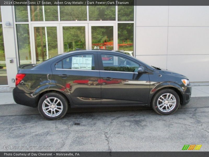Ashen Gray Metallic / Dark Pewter/Dark Titanium 2014 Chevrolet Sonic LT Sedan