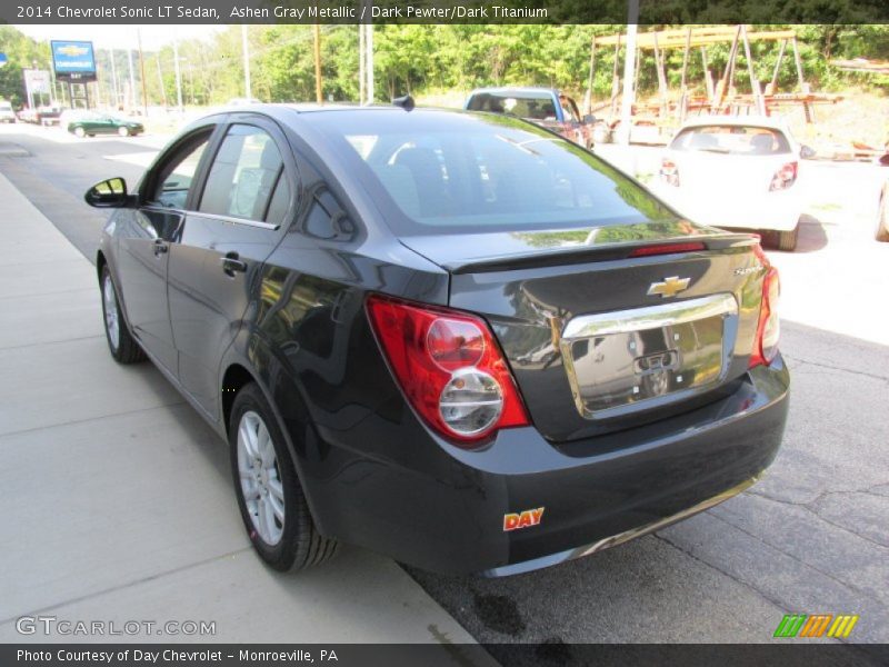 Ashen Gray Metallic / Dark Pewter/Dark Titanium 2014 Chevrolet Sonic LT Sedan