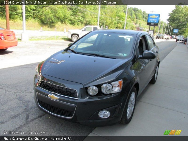 Ashen Gray Metallic / Dark Pewter/Dark Titanium 2014 Chevrolet Sonic LT Sedan
