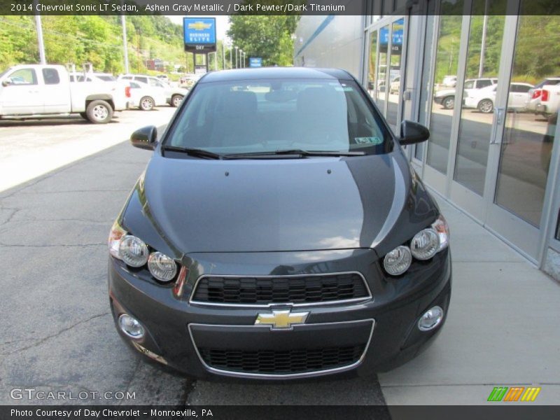Ashen Gray Metallic / Dark Pewter/Dark Titanium 2014 Chevrolet Sonic LT Sedan