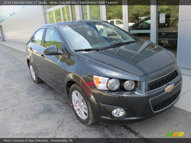 Ashen Gray Metallic / Dark Pewter/Dark Titanium 2014 Chevrolet Sonic LT Sedan
