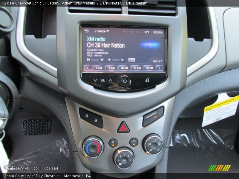 Ashen Gray Metallic / Dark Pewter/Dark Titanium 2014 Chevrolet Sonic LT Sedan