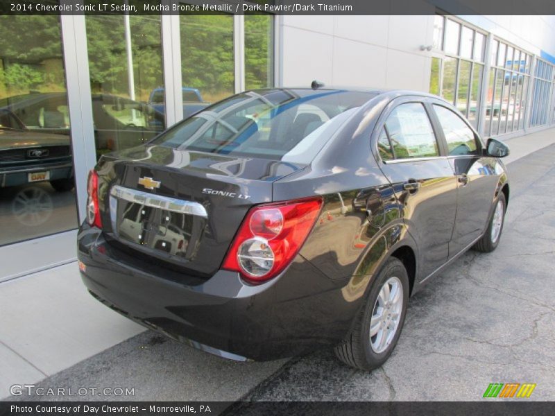 Mocha Bronze Metallic / Dark Pewter/Dark Titanium 2014 Chevrolet Sonic LT Sedan