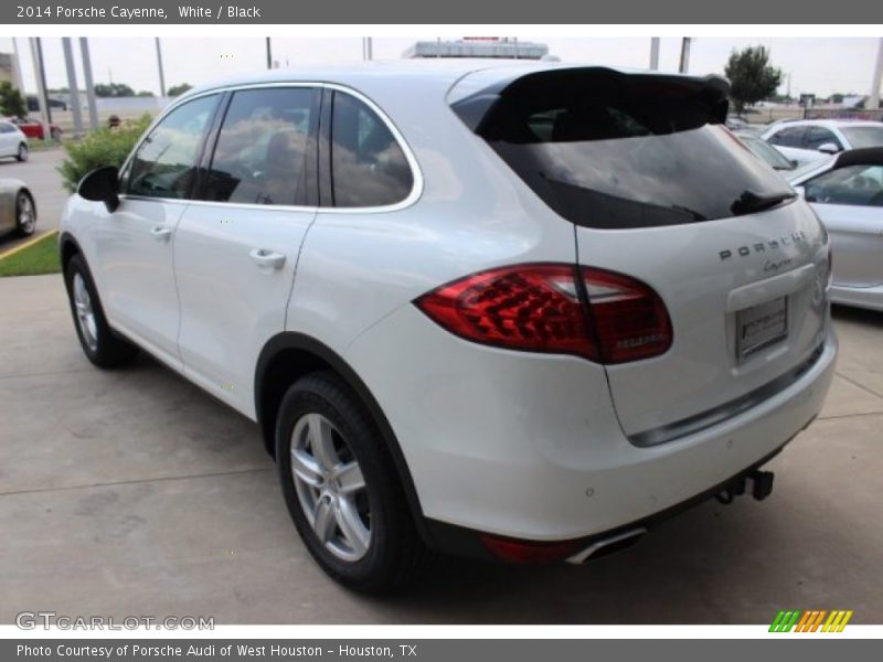 White / Black 2014 Porsche Cayenne
