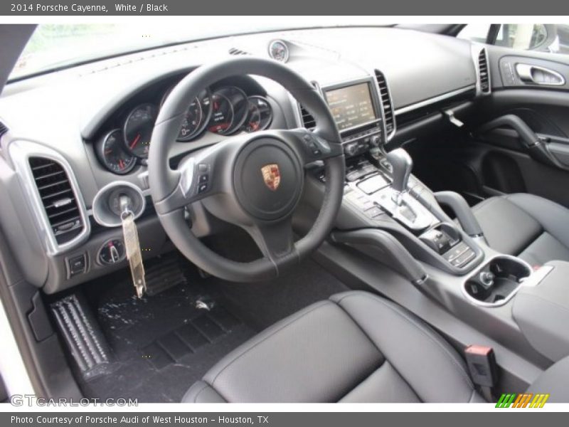 White / Black 2014 Porsche Cayenne