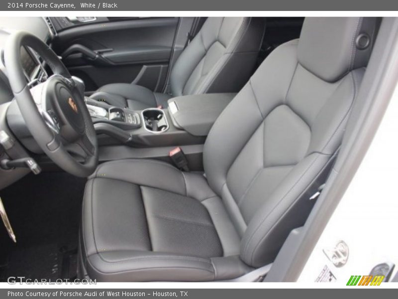 White / Black 2014 Porsche Cayenne