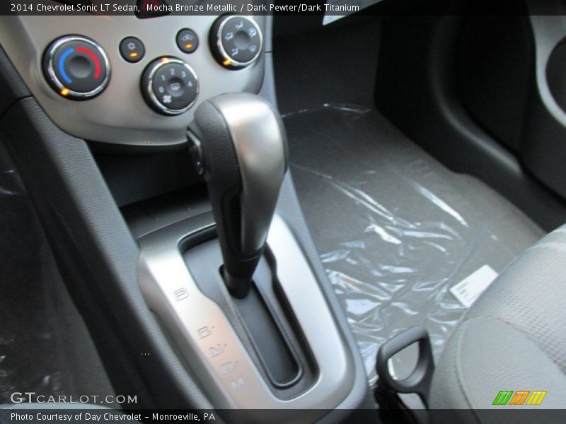 Mocha Bronze Metallic / Dark Pewter/Dark Titanium 2014 Chevrolet Sonic LT Sedan