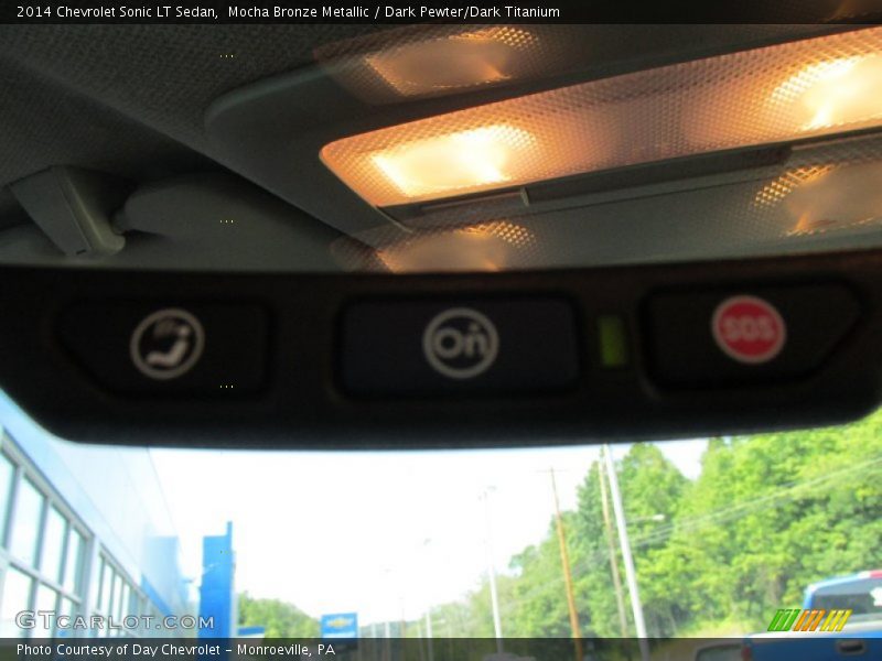 Mocha Bronze Metallic / Dark Pewter/Dark Titanium 2014 Chevrolet Sonic LT Sedan