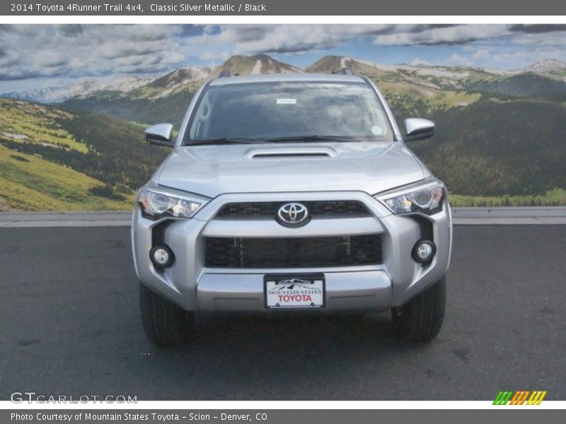 Classic Silver Metallic / Black 2014 Toyota 4Runner Trail 4x4