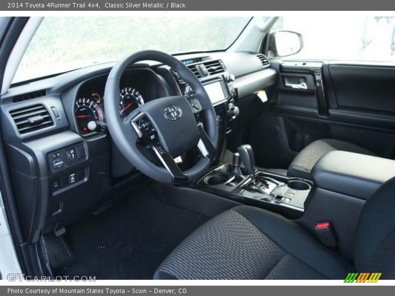 Classic Silver Metallic / Black 2014 Toyota 4Runner Trail 4x4