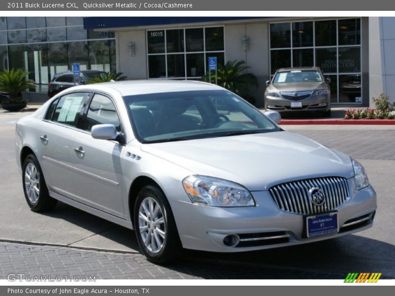 Quicksilver Metallic / Cocoa/Cashmere 2011 Buick Lucerne CXL