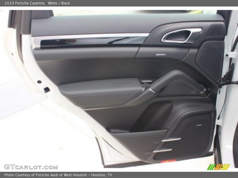 White / Black 2014 Porsche Cayenne