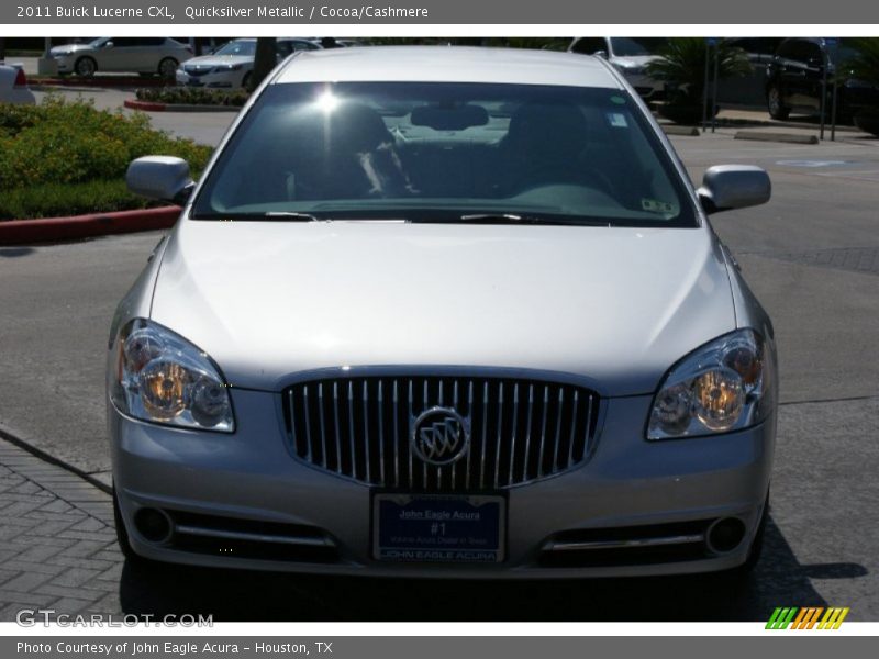 Quicksilver Metallic / Cocoa/Cashmere 2011 Buick Lucerne CXL