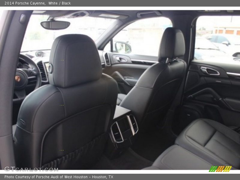 White / Black 2014 Porsche Cayenne