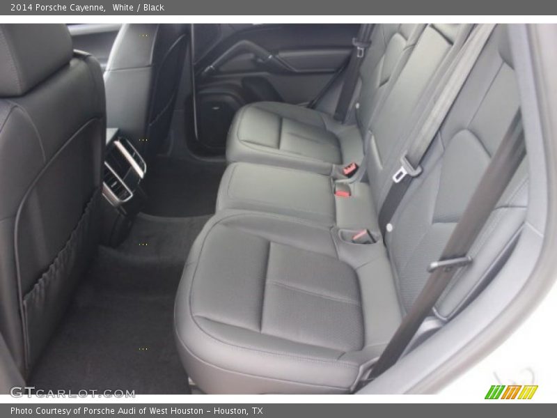 White / Black 2014 Porsche Cayenne