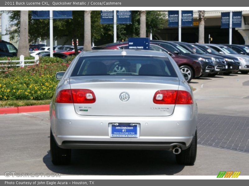 Quicksilver Metallic / Cocoa/Cashmere 2011 Buick Lucerne CXL