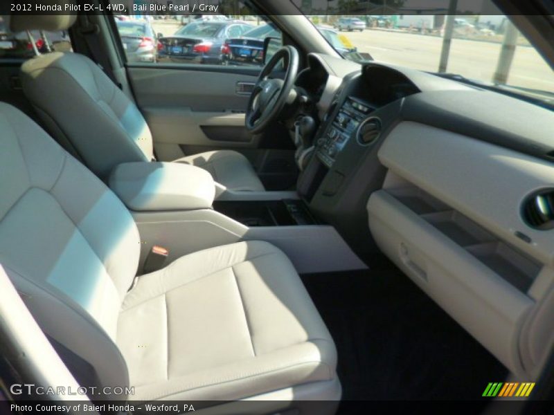 Bali Blue Pearl / Gray 2012 Honda Pilot EX-L 4WD