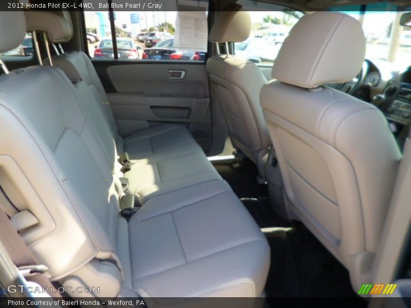 Bali Blue Pearl / Gray 2012 Honda Pilot EX-L 4WD