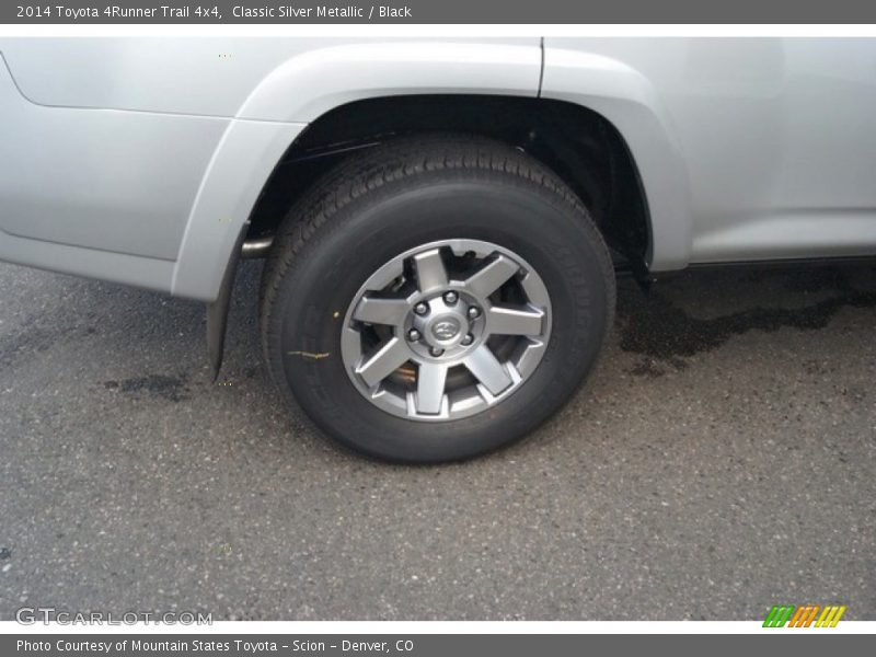 Classic Silver Metallic / Black 2014 Toyota 4Runner Trail 4x4