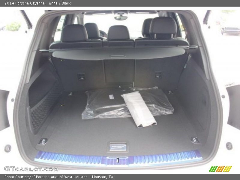 White / Black 2014 Porsche Cayenne