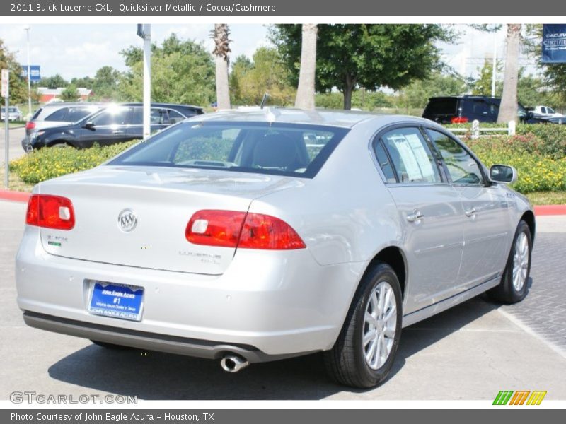 Quicksilver Metallic / Cocoa/Cashmere 2011 Buick Lucerne CXL