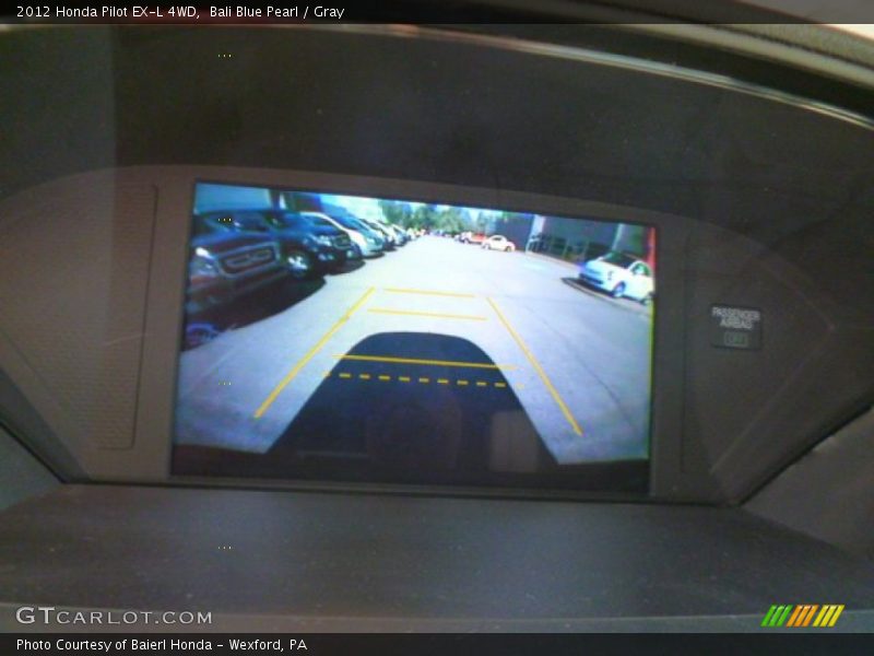 Bali Blue Pearl / Gray 2012 Honda Pilot EX-L 4WD