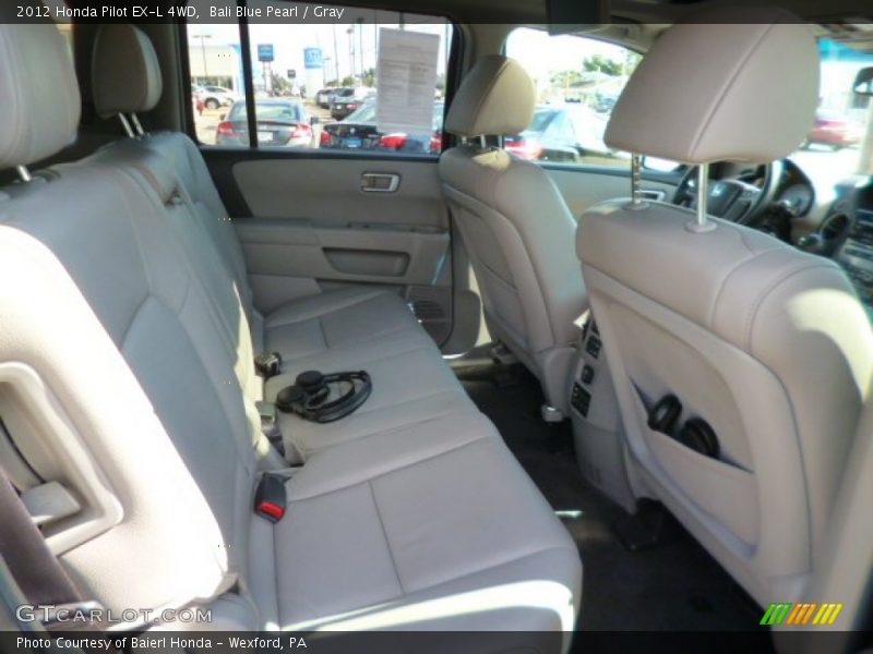 Bali Blue Pearl / Gray 2012 Honda Pilot EX-L 4WD