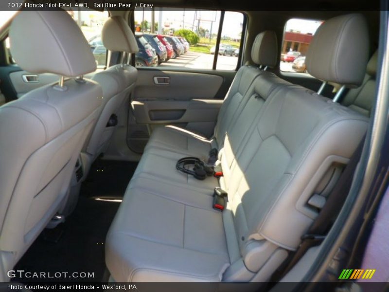 Bali Blue Pearl / Gray 2012 Honda Pilot EX-L 4WD
